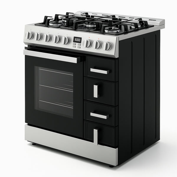Cortessa Nero 90 Elite Gas Range
